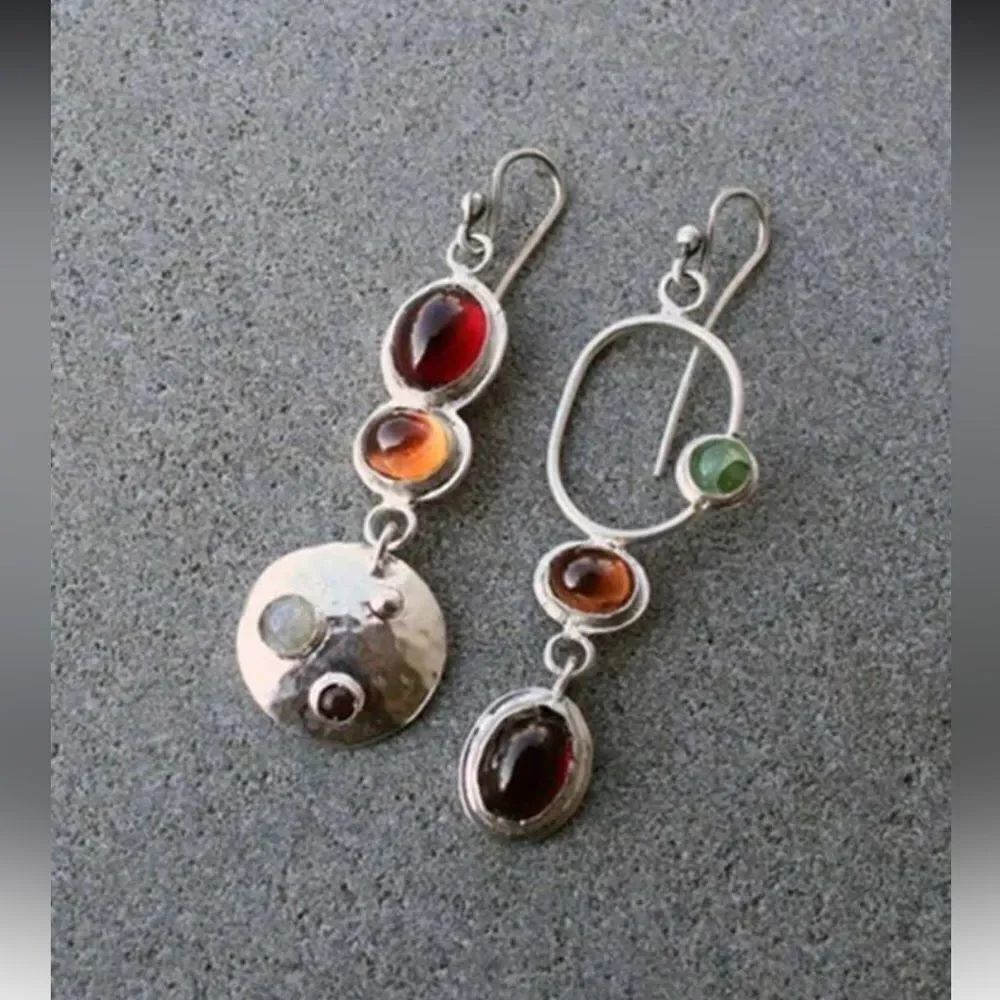boho Gemstone Earrings A1506